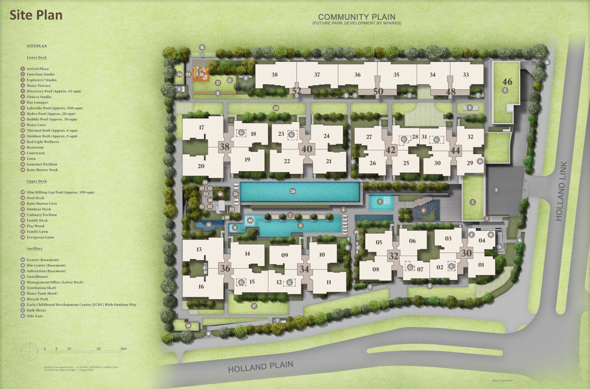 Amberwood at Holland site plan